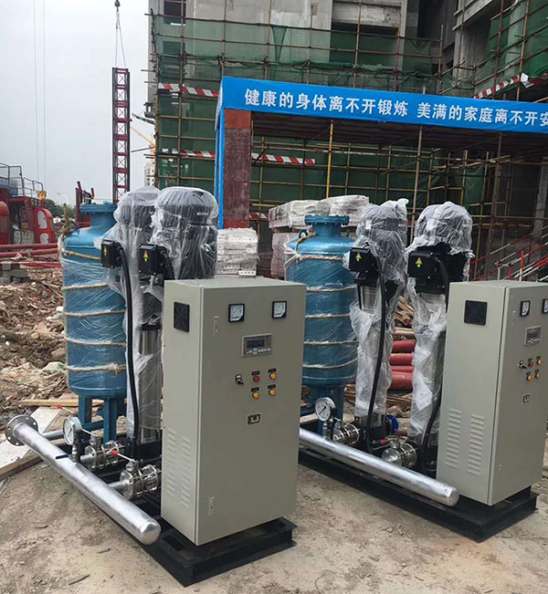 廣州亞運城變頻恒壓供水設備簽約合作交付